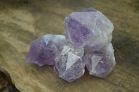 Natural Single Jacaranda Amethyst Crystals  x 12 From Mumbwe, Zambia - Toprock Gemstones and Minerals 