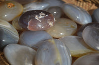 Polished Large Agate Palm Stones  x 1.8 Kg Lot From Madagascar