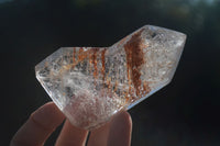 Polished Clear Quartz Crystals With Various Inclusions  x 6 From Madagascar - Toprock Gemstones and Minerals 