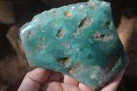 Polished Emerald Mtorolite Chrysoprase Plates  x 4 From Zimbabwe