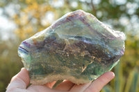 Natural Large Selected Watermelon Fluorite Cobbed Specimens  x 4 From Uis, Namibia - TopRock