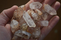 Natural Smokey & Clear Window Brandberg Quartz Crystals x 63 From Brandberg, Namibia