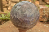 Polished Large Smokey Amethyst Sphere x 1 From Madagascar - TopRock