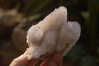 Natural Pale Lilac Spirit Quartz Clusters x 3 From Boekenhouthoek, South Africa