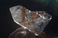 Polished Clear Quartz Crystals With Various Inclusions  x 6 From Madagascar - Toprock Gemstones and Minerals 