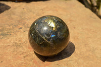 Polished Labradorite Spheres With Nice Subtle Flash x 7 From Tulear, Madagascar - TopRock