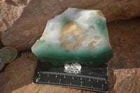 Polished One Side Polished Emerald Mtorolite Plates  x 6 From Zimbabwe