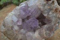 Natural Jacaranda Amethyst Cluster x 1 From Mumbwa, Zambia - TopRock