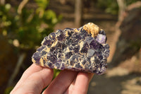 Natural Deep Mini Jacaranda Purple Amethyst Clusters  x 45 From Zambia - TopRock