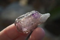 Natural Skeletal & Sceptre Smokey Amethyst Crystals  x 20 From Chiredzi, Zimbabwe