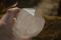 Polished Clear Quartz Crystal Points x 2 From Madagascar