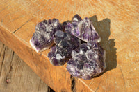 Natural Deep Mini Jacaranda Purple Amethyst Clusters  x 45 From Zambia - TopRock