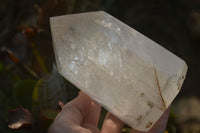 Polished Clear Quartz Crystal Points x 2 From Madagascar