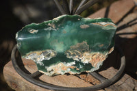 Polished One Side Polished Emerald Mtorolite Plates  x 6 From Zimbabwe