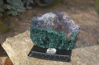 Natural Crystalline Malachite Specimens  x 2 From Congo