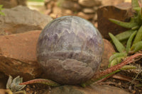 Polished Large Smokey Amethyst Sphere x 1 From Madagascar - TopRock