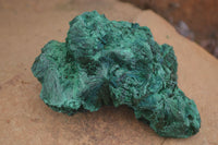 Natural Chatoyant Silky Malachite Specimens  x 2 From Congo - Toprock Gemstones and Minerals 