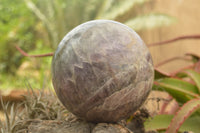 Polished Large Smokey Amethyst Sphere x 1 From Madagascar - TopRock