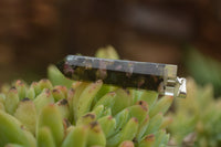 Polished Packaged Hand Crafted Resin Pendant with Rainbow Tourmaline Chips - sold per piece - From Bulwer, South Africa - TopRock