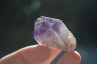 Natural Skeletal Smokey Amethyst Window Quartz Crystals  x 20 From Chiredzi, Zimbabwe - Toprock Gemstones and Minerals 