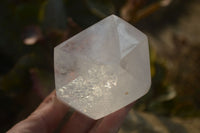 Polished Clear Quartz Crystal Points x 2 From Madagascar