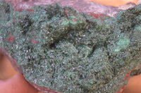 Natural Crystalline Malachite Specimens  x 2 From Congo