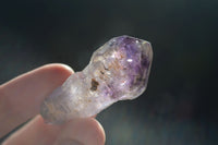 Natural Skeletal Smokey Amethyst Window Quartz Crystals  x 20 From Chiredzi, Zimbabwe - Toprock Gemstones and Minerals 