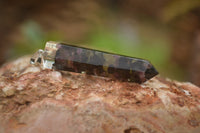 Polished Packaged Hand Crafted Resin Pendant with Rainbow Tourmaline Chips - sold per piece - From Bulwer, South Africa - TopRock