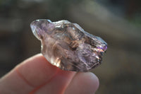 Natural Skeletal & Sceptre Smokey Amethyst Crystals  x 20 From Chiredzi, Zimbabwe