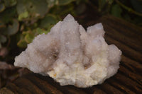 Natural Pale Lilac Spirit Quartz Clusters x 3 From Boekenhouthoek, South Africa