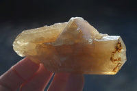 Natural Honey Aragonite Etched & Cobbed Pieces  x 12 From Namibia