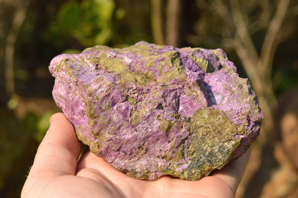 Natural Purple Stichtite & Green Serpentine Specimens (Atlantisite) x 5 From Barberton, South Africa - TopRock