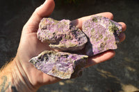 Natural Highly Selected Cobbed Stichtite Specimens  x 24 From Southern Africa - TopRock