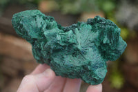 Natural Chatoyant Silky Malachite Specimens  x 2 From Congo - Toprock Gemstones and Minerals 