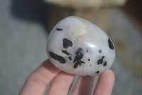 Polished Tourmalinated Quartz Free Forms  x 8 From Karibib, Namibia - TopRock