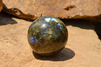 Polished Labradorite Spheres With Nice Subtle Flash x 7 From Tulear, Madagascar - TopRock