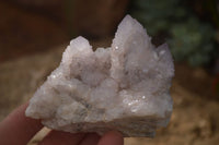 Natural Pale Lilac Spirit Quartz Clusters x 3 From Boekenhouthoek, South Africa