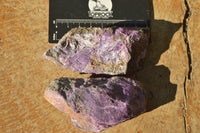 Natural Highly Selected Cobbed Stichtite Specimens  x 24 From Southern Africa - TopRock