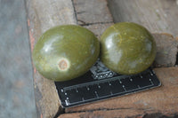 Polished Large Green Opal Palm Stones  x 12 From Madagascar - Toprock Gemstones and Minerals 