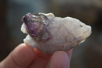 Natural Skeletal & Sceptre Smokey Amethyst Crystals  x 20 From Chiredzi, Zimbabwe