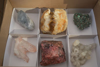 Natural Mixed Selection Of Minerals & Crystals  x 6 From Southern Africa