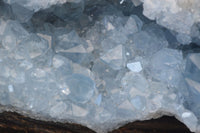 Natural Blue Celestite Geode Specimen  x 1 From Sakoany, Madagascar