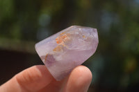 Polished Small Window Amethyst Crystals  x 12 From Madagascar - TopRock