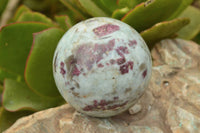 Polished Pink Tourmaline Rubellite Spheres x 3 From Ambatondrazaka, Madagascar - TopRock