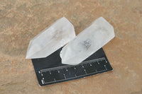 Polished Clear Quartz Crystal Points  x 12 From Madagascar - TopRock