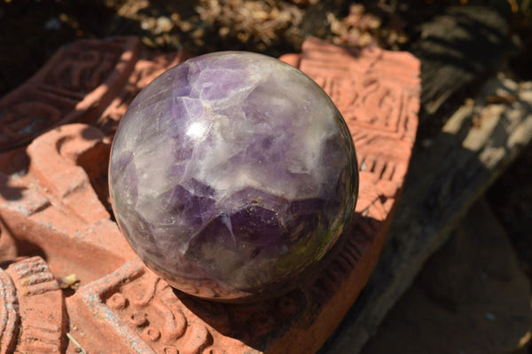 Polished Lovely Dark Dream Amethyst Spheres  x 2 From Madagascar - TopRock