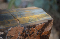 Natural Golden Blue Tigers Eye Specimens  x 2 From Prieska, South Africa - TopRock