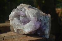 Natural Large Jacaranda Amethyst Cluster  x 1 From Mumbwa, Zambia - Toprock Gemstones and Minerals 