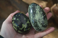 Polished Spotted Leopard Stone Free Forms  x 6 From Zimbabwe