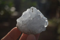 Natural Blue Celestite Crystal Specimens  x 12 From Sakoany, Madagascar